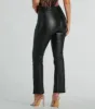 Of The Moment Straight-Leg Faux Leather Pants sold by Windsor