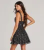 Starry Night Glitter Tulle Skater Dress sold by Windsor