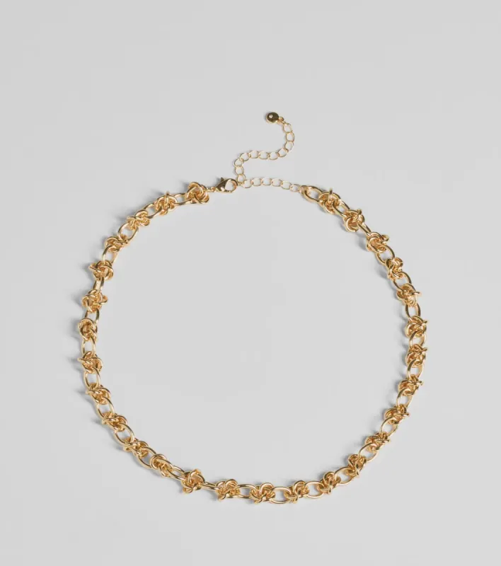 Chic Find Chunky Chain-Link Necklace sold by Windsor