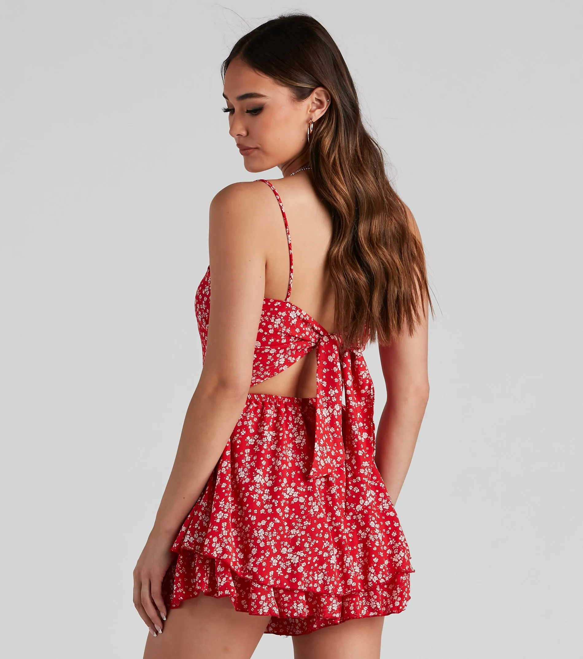Sweet Beauty Ditsy Floral Romper sold by Windsor product image thumbnail 2