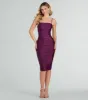 Iconic Silhouette Ruched Bodycon Midi Dress sold by Windsor