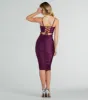 Iconic Silhouette Ruched Bodycon Midi Dress sold by Windsor