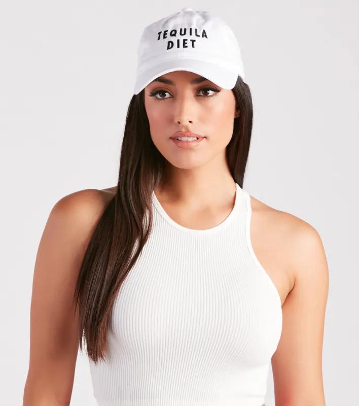 Tequila Diet Baseball Cap sold by Windsor