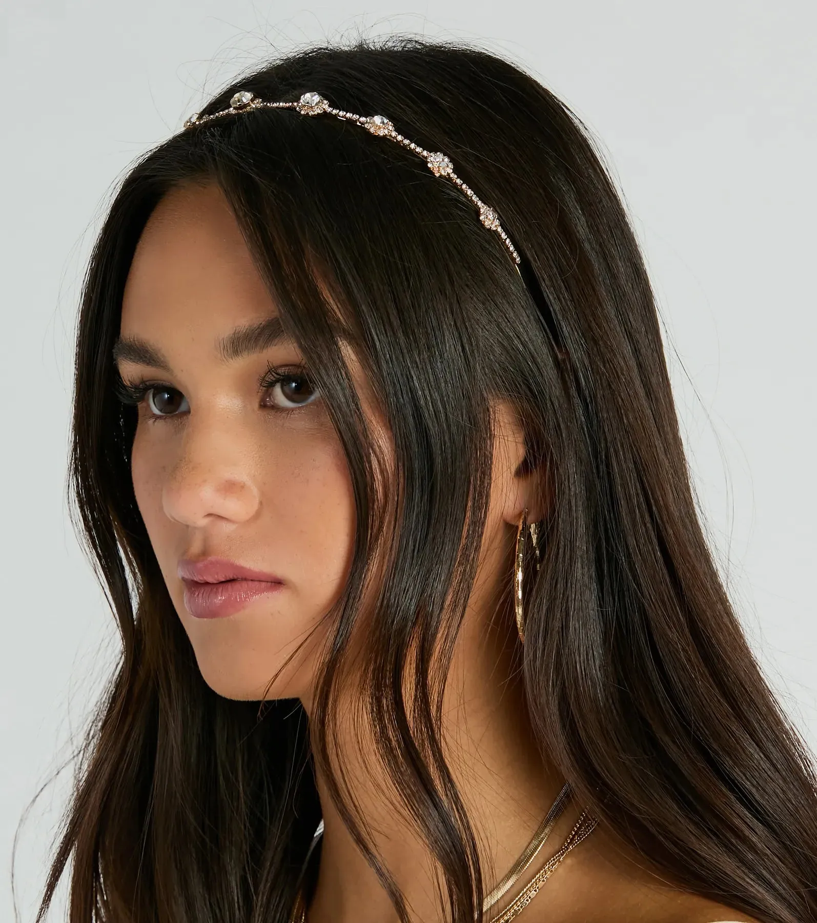 Glamorous Rhinestone Headband sold by Windsor