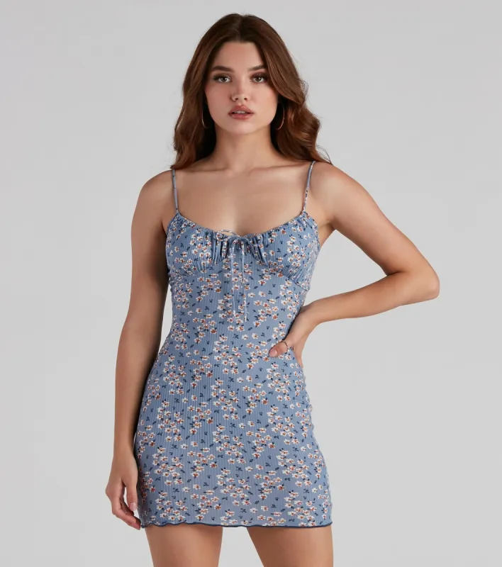 Forever In Floral Mini Dress sold by Windsor