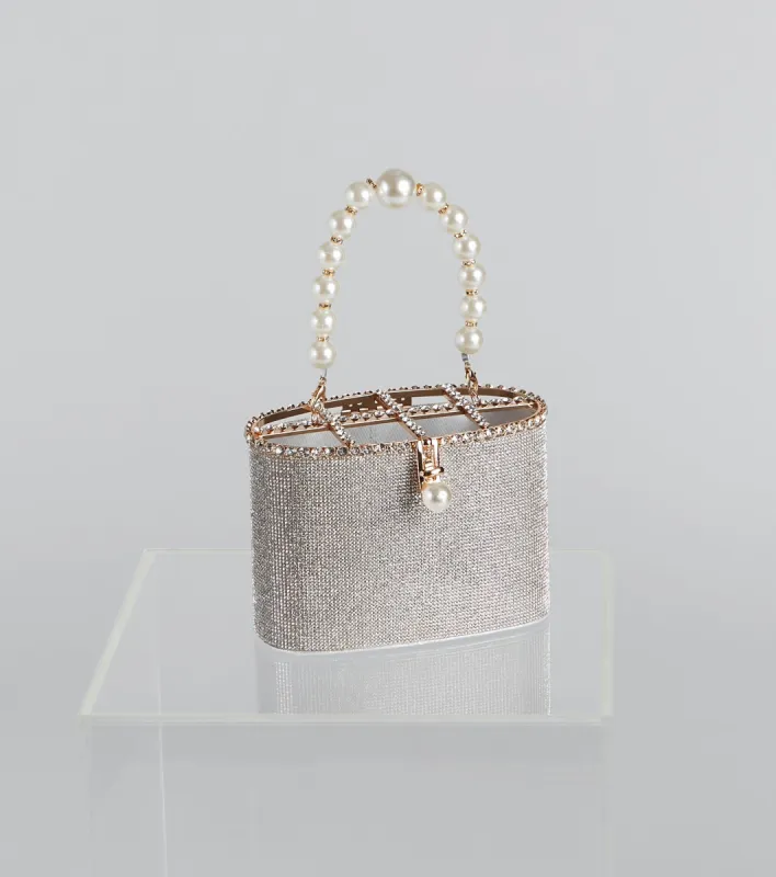 Glam At First Sight Rhinestone Bag sold by Windsor