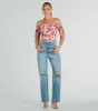 Pretty Babe Floral Off-The-Shoulder Corset Top sold by Windsor