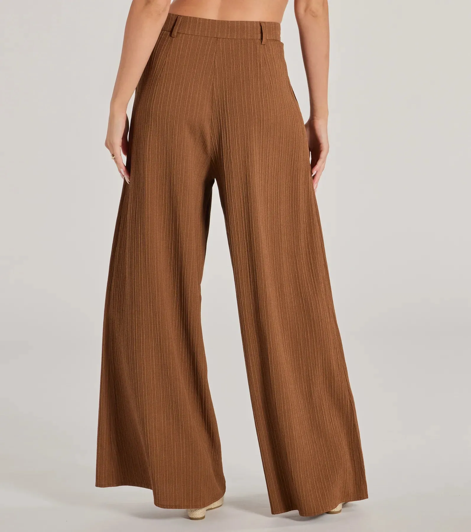Endless Vacay High Rise Wide-Leg Trouser Pants sold by Windsor product image thumbnail 2