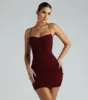 Mood Forever Mesh Lace-Up Mini Dress sold by Windsor
