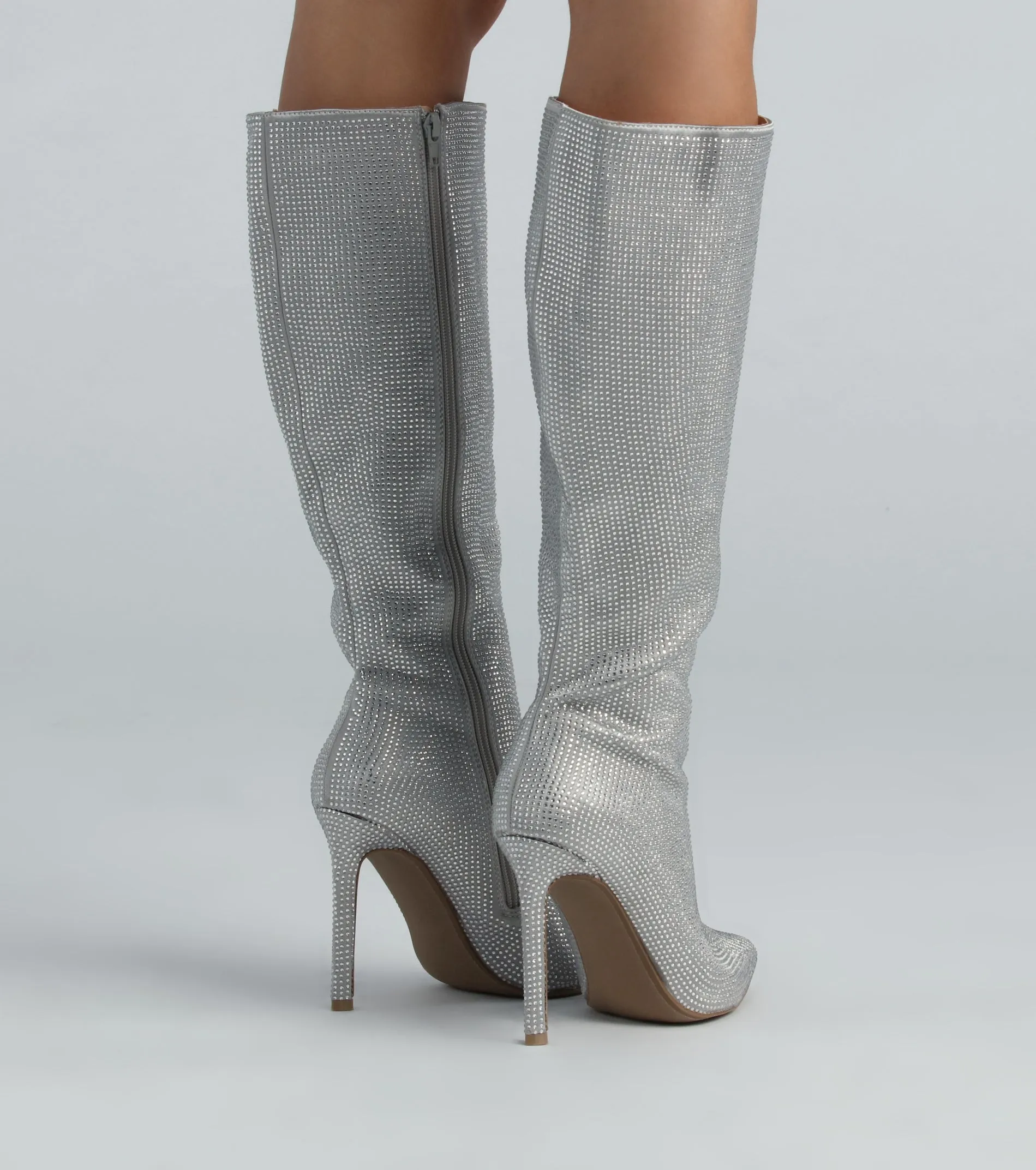 Let Your Sparkle Shine Under-The-Knee Boots sold by Windsor product image thumbnail 4