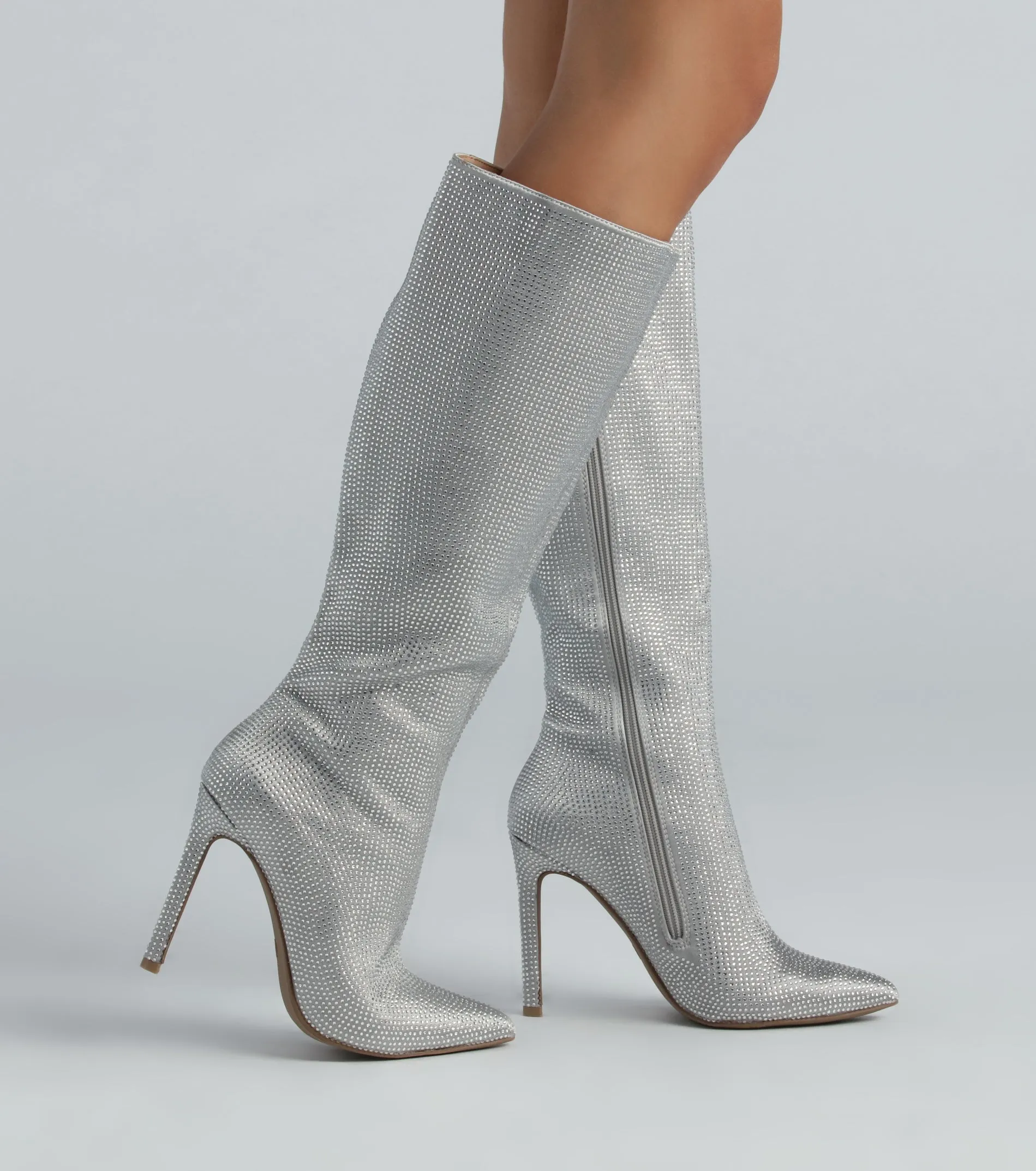 Let Your Sparkle Shine Under-The-Knee Boots sold by Windsor