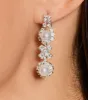 Dazzling Rhinestone And Pearl Necklace And Earrings Set sold by Windsor