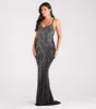 Josselyn Formal Rhinestone Slim Long Dress sold by Windsor