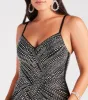 Josselyn Formal Rhinestone Slim Long Dress sold by Windsor