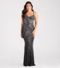 Josselyn Formal Rhinestone Slim Long Dress sold by Windsor