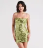 CLEARANCE - Live It Up Sequin Mini Dress sold by Windsor