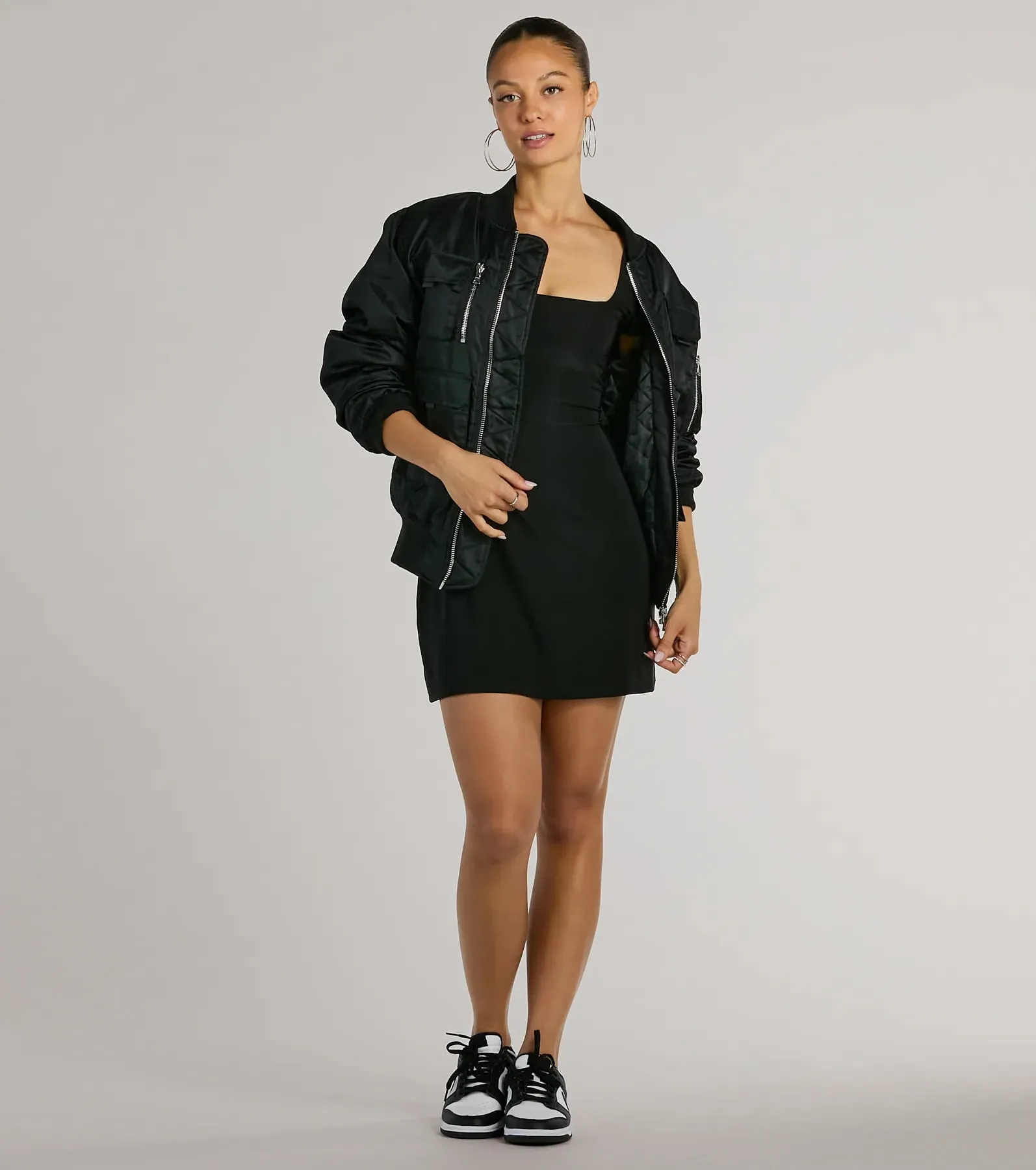 Must-Have Tie Back A-Line Mini Dress sold by Windsor product image thumbnail 3