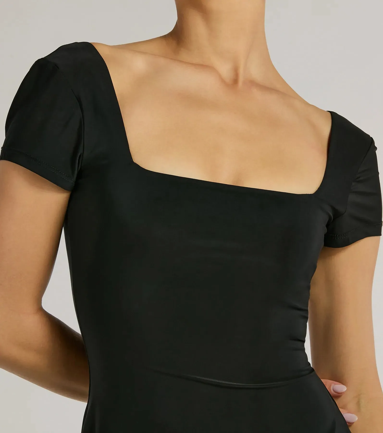 Must-Have Tie Back A-Line Mini Dress sold by Windsor product image thumbnail 4