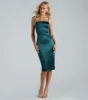 Fine Like Wine Satin Sleeveless Midi Dress sold by Windsor