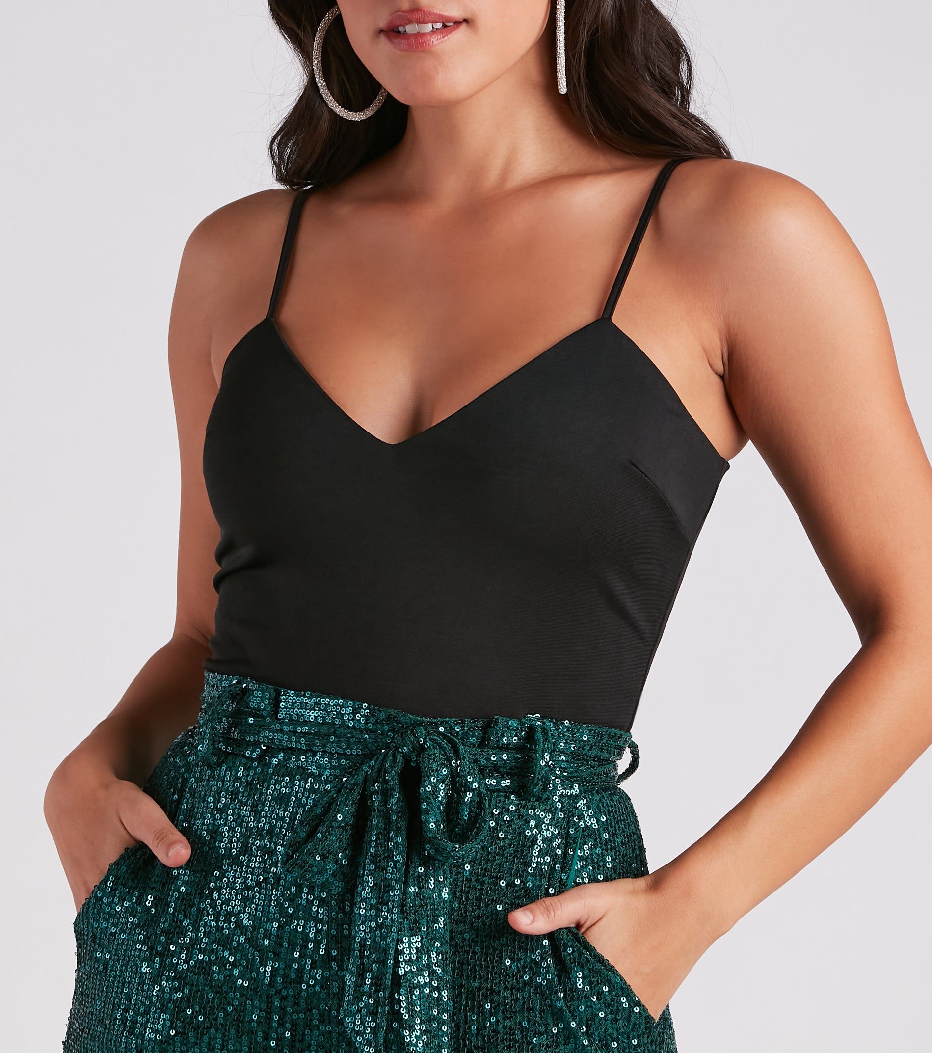 Step Up The Sparkle Sequin Jumpsuit sold by Windsor product image thumbnail 4