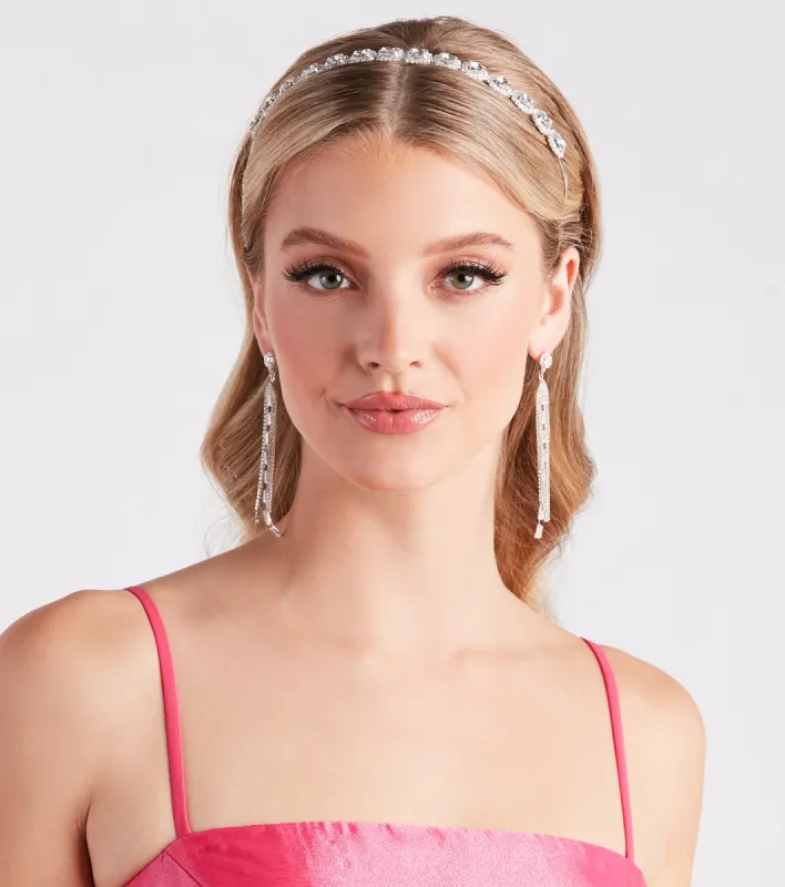 Totally Luxe Rhinestone Embellished Headband sold by Windsor