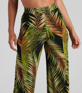 Paradise Falls Wide Leg Pants sold by Windsor