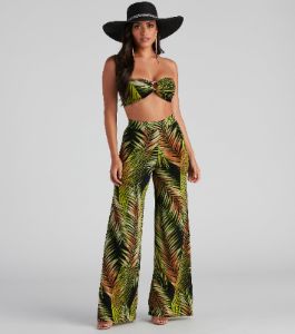 Paradise Falls Wide Leg Pants sold by Windsor