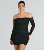 Elite Style Pearl Embellished Mini Dress sold by Windsor