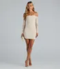 Elite Style Pearl Embellished Mini Dress sold by Windsor