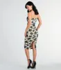 Irresistible Romance Rose Velvet Lace Midi Dress sold by Windsor
