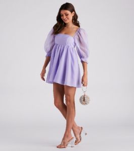 Darling Delight Short Skater Dress sold by Windsor
