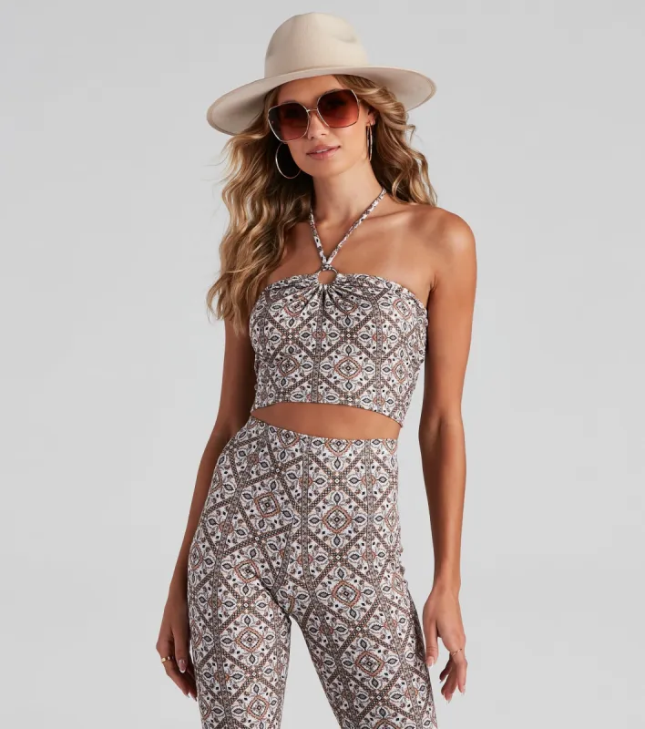 Weekend In The Desert Halter Top sold by Windsor