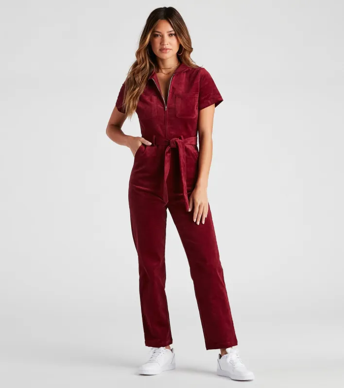 Sincerely Love Corduroy Jumpsuit sold by Windsor
