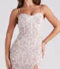 JoJo Formal Sequin Bustier Bodycon Dress sold by Windsor