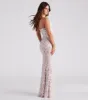 JoJo Formal Sequin Bustier Bodycon Dress sold by Windsor