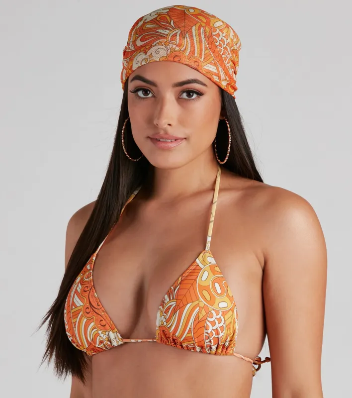 Retro Getaway Mesh Headwrap sold by Windsor