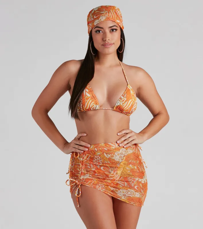 Retro Getaway Bikini Top sold by Windsor
