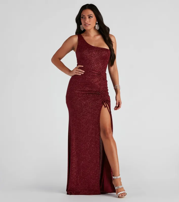 Gina Formal Glitter Long Dress sold by Windsor
