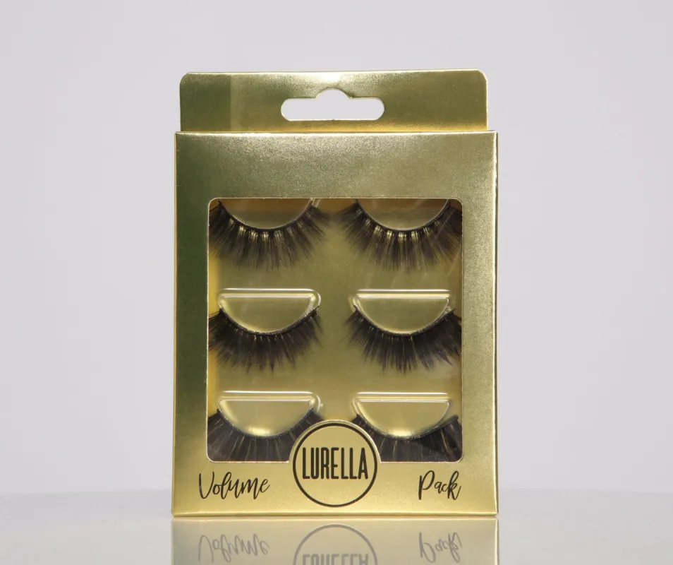 Lurella Volume Lashes Three-Pack Set sold by Windsor