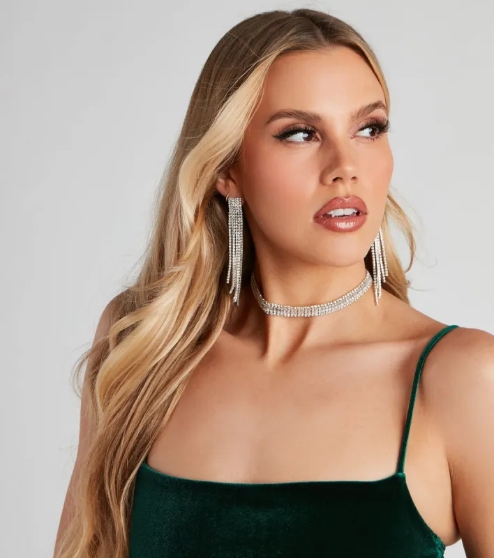 Cherish Forever Rhinestone Choker sold by Windsor