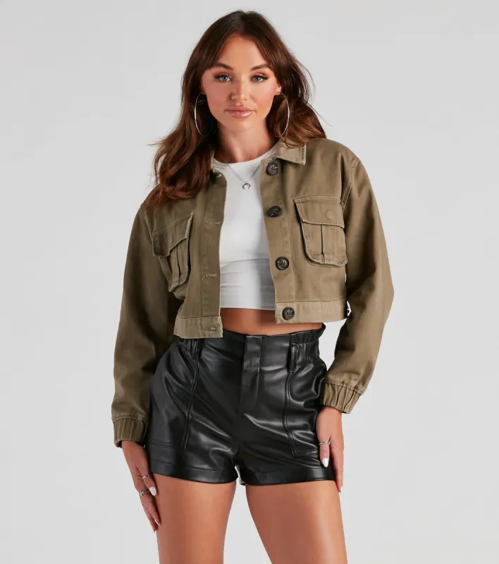 Totally Favored Denim Trucker Jacket sold by Windsor