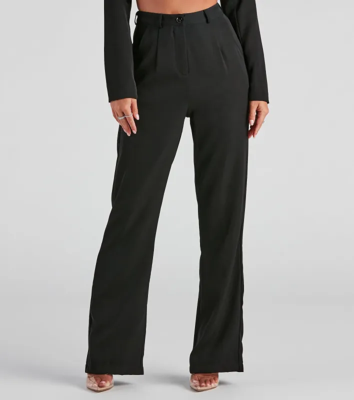 Effortless And Elevated Wide-Leg Pants sold by Windsor