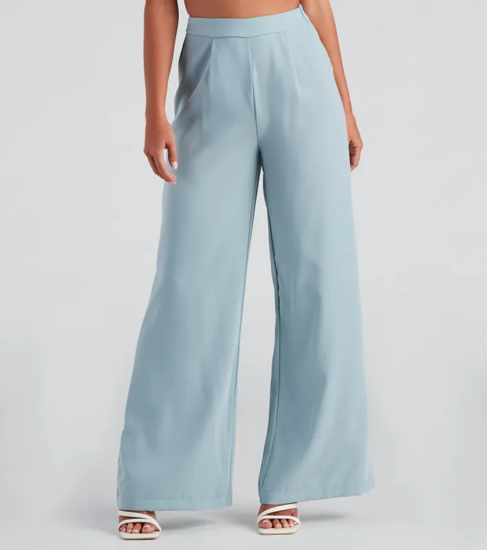 Structured And Chic Wide-Leg Pants sold by Windsor