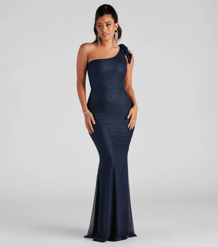 Alaia Glitter Mesh Mermaid Dress sold by Windsor