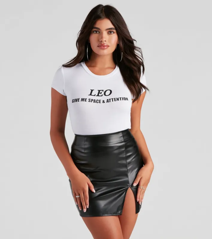 Leo Jersey Graphic Tee sold by Windsor
