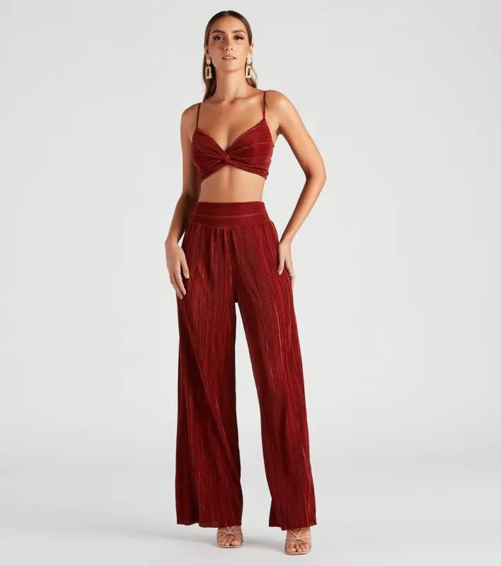 Jazz Night High Rise Pants sold by Windsor