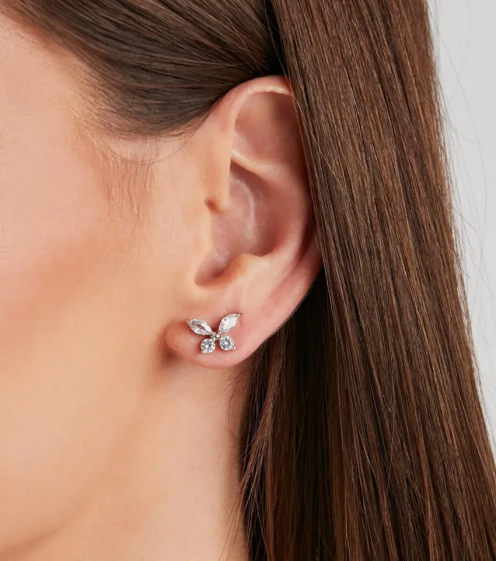 Whimsical Butterfly Stud Earrings sold by Windsor