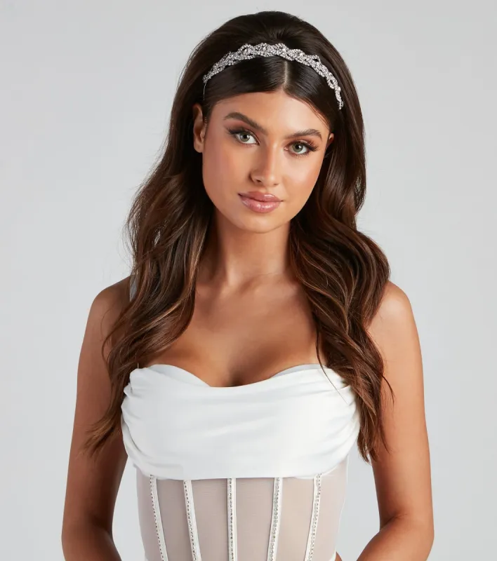 Classic Elegance Bridal Headband sold by Windsor