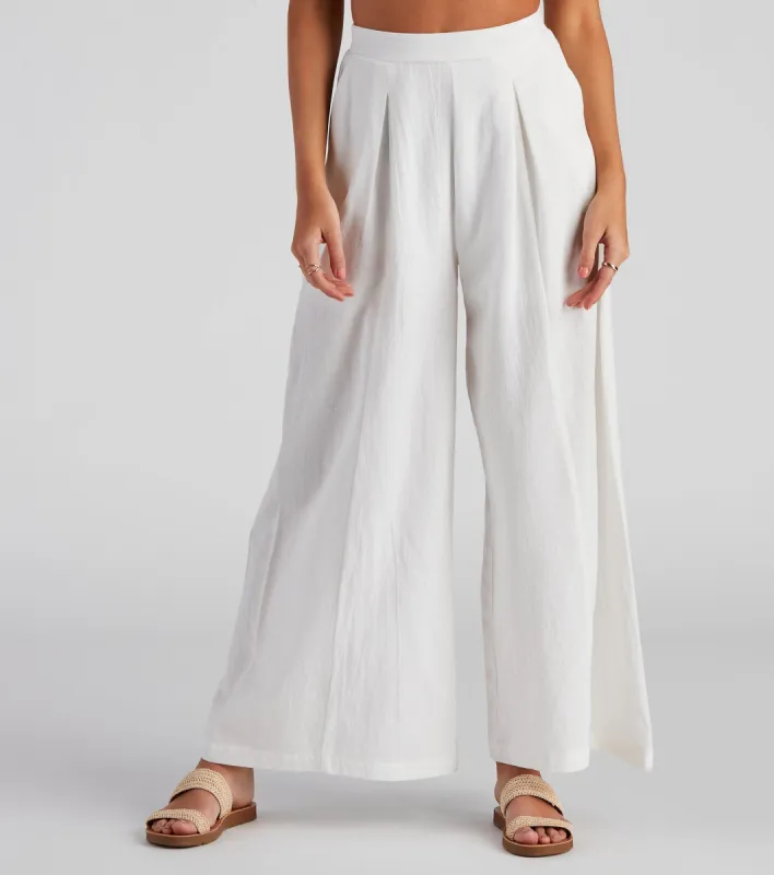 Get Together Pleat Wide-Leg Pants sold by Windsor