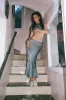 Aria Midi Skirt | Grey sold by With Jean